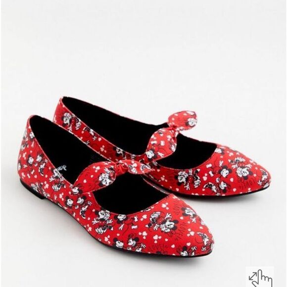 TORRID DISNEY Mickey Ballet Flats - Picture 1 of 7